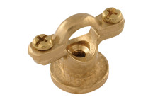 15MM OD DUAL PURPOSE PIPE CLIP BRASS