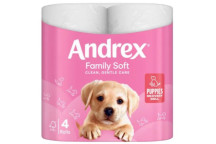 Andrex Toilet Rolls Family Soft White 6x 4 Rolls x 170 sheets