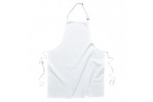 S841 PolyCotton Bib Apron White