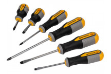 Roughneck Screwdriver Set, 6 Piece SL/PZ