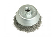 Lessmann Cup Brush 60mm M10, 0.35 Steel Wire