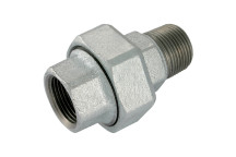 1\" BSP/T M/F T/SEAT UNION GALVANISED GF341G