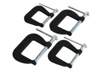 Faithfull Forged Mini Clamp Set, 4 Piece