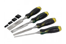 Roughneck Professional Bevel Edge Chisel Set, 4 Piece