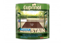 Cuprinol Anti-Slip Decking Stain Cedar Fall 2.5 litre