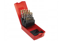 Dormer A095 Compact Set HSS TiN Drill Set of 19 1.0-10 x 0.5mm