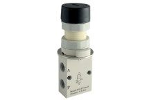 1/8\" 3/2 Normally Closed Push Button Valve