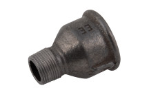 3/4\"X1/2\" BSPT MALE/FEM SOCKET BLACK