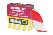 Everbuild Barrier Tape Red / White 72mm x 500m