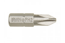 IRWIN Screwdriver Bits Phillips PH2 25mm (Pack 2)