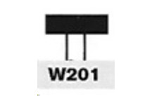 Mounted Points W Shape (Shank Diameter 3mm) W201