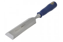 IRWIN Marples  M444 Bevel Edge Chisel Blue Chip Handle 38mm (1.1/2in)