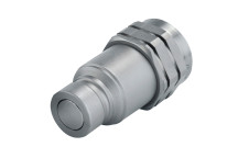 1\" BSP Female Valved Hydraulic Quick Release Flat Face HQ Series