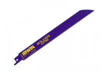 IRWIN Sabre Saw Blade 810R 200mm Metal & Wood Pack of 25