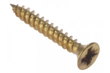 General Purpose Pozi Compatible Screw CSK TT Electro Brass 3/4in x 8 Box 200