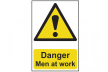 Scan Danger Men At Work - PVC 200 x 300mm