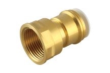 22MM X 1\" BRASS FEMALE CYLINDER ADAPTOR
