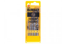 DEWALT Extreme Masonry Drill Bit Set, 5 Piece