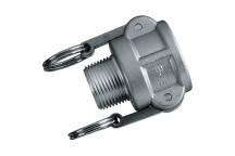 3/4\" NPT MALE CAMLOCK TYPE B ALUMINIUM