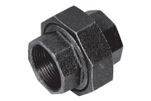 1.1/2\"BSPT FEM EQUAL UNION FIG289 BLACK