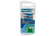 Rapid 140/6NB 6mm Galvanised Staples Narrow Box 970