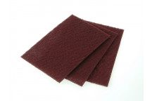 Faithfull Hand Pad Maroon Very Fine 230 x 150mm (10)