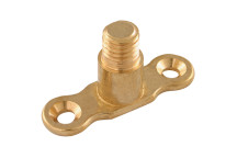 M10 MALE BACKPLATE BRASS