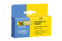 Tacwise 53 Light-Duty Staples 10mm (Type JT21 A) Pack 2000