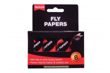 Rentokil Fly Papers (Pack 8)