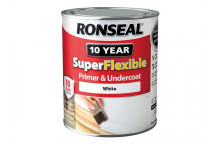 Ronseal Super Flexible Wood Primer & Undercoat White 750ml