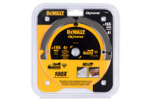 DEWALT Extreme PCD Fibre Cement Saw Blade 165 x 20mm x 4T