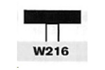 Mounted Points W Shape (Shank Diameter 3mm) W216