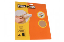 Flexovit Glasspaper Sanding Sheets 230 x 280mm Assorted (25)