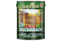 Cuprinol Ducksback 5 Year Waterproof for Sheds & Fences Autumn Gold 5 litre