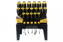 Stanley Tools Screwdriver Set in Rack, 44 Piece SL/PH/PZ/TX