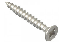 ForgeFix Multi-Purpose Pozi Compatible Screw CSK ST S/Steel 4.0 x 30mm Box 200