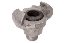CLAW COUPLING 1\" BSP MALE PLATED