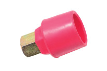 SHORT 1/4\" F X 1/4\" F BRASS P.LANCE NOZZ