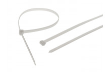 Faithfull Heavy-Duty Cable Ties White 9.0 x 1200mm (Pack 10)