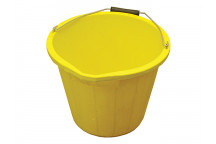 Faithfull Bucket 3 gallon (14L) - Yellow