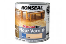 Ronseal Diamond Hard Floor Varnish Satin 2.5 litre
