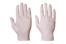 Latex Disposable Gloves Large Powdered Box 100 10503