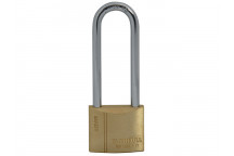 Faithfull Brass Padlock 40mm Long Shackle 3 Keys