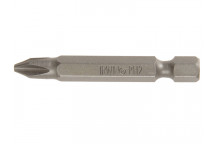 IRWIN Power Screwdriver Bits Phillips PH2 50mm (Pack 2)