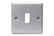 Masterplug Metal Clad 2-Way 1-Gang Light Switch