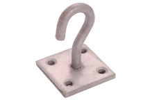 50 X 50MM STAPLE ON PLATE GALVANISED.