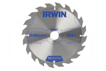 IRWIN Construction Circular Saw Blade 235 x 30mm x 20T ATB