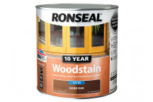 Ronseal 10 Year Woodstain Dark Oak 2.5 litre
