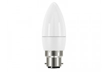 Energizer LED BC (B22) Opal Candle Non-Dimmable Bulb, Warm White 470 lm 5.9W