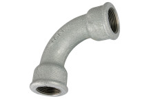 1/4\" BSPP FEM/FEM LONG BEND GALVANISED GF2G